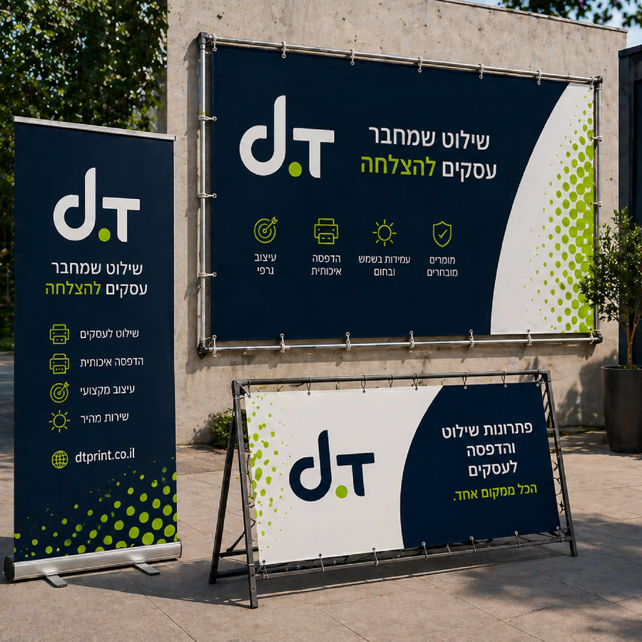 שילוטים ופוסטרים